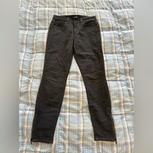 Joe's Jeans Dark Gray Skinny Ankle Jeans